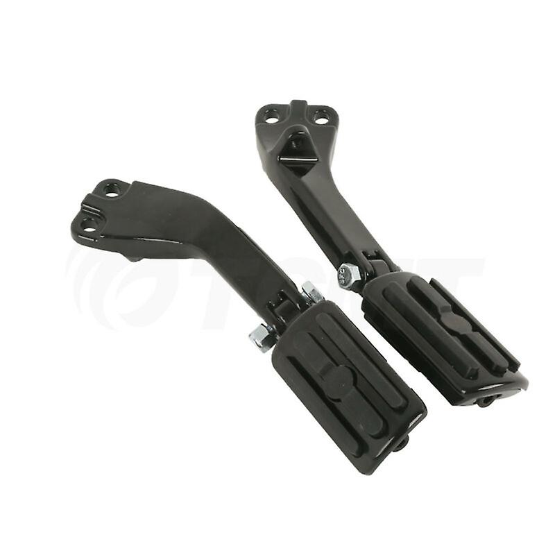 Born Pretty Motorcycle Rear Passenger Foot Pegs Mount Support Bracket For Harley Dyna Low Rider Fat Bob Fxdb Fxdf 2006-2017