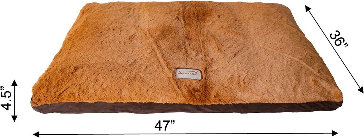 Armarkat Pet Bed Mat， Mocha/Brown