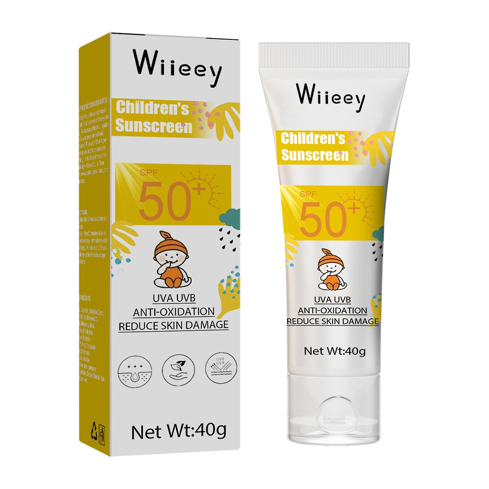 Childrens Cream Summer Outdoor Anti-ultraviolet Refreshing Gentle Skin And Non-irritating Body Protective Cream