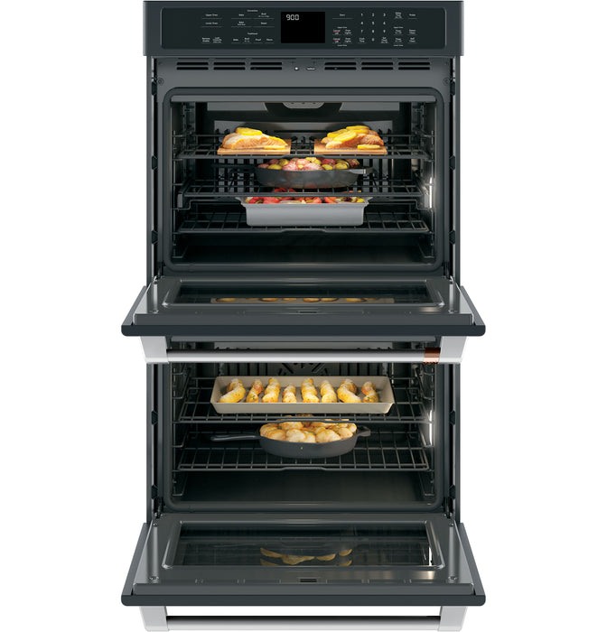 GE Cafe CTD90DP3ND1 30quot Smart Double Wall Oven with Convection In Matt