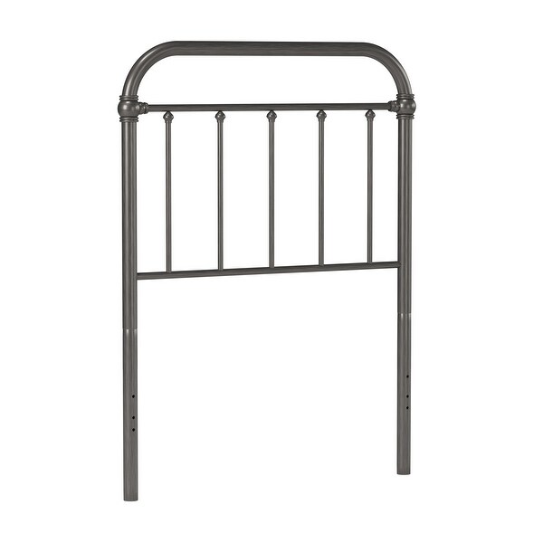 Hillsdale Furniture Kirkland Metal Headboard， Aged Pewter - - 33142603