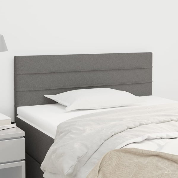 vidaXL Headboard Dark/Light Gray 39.4