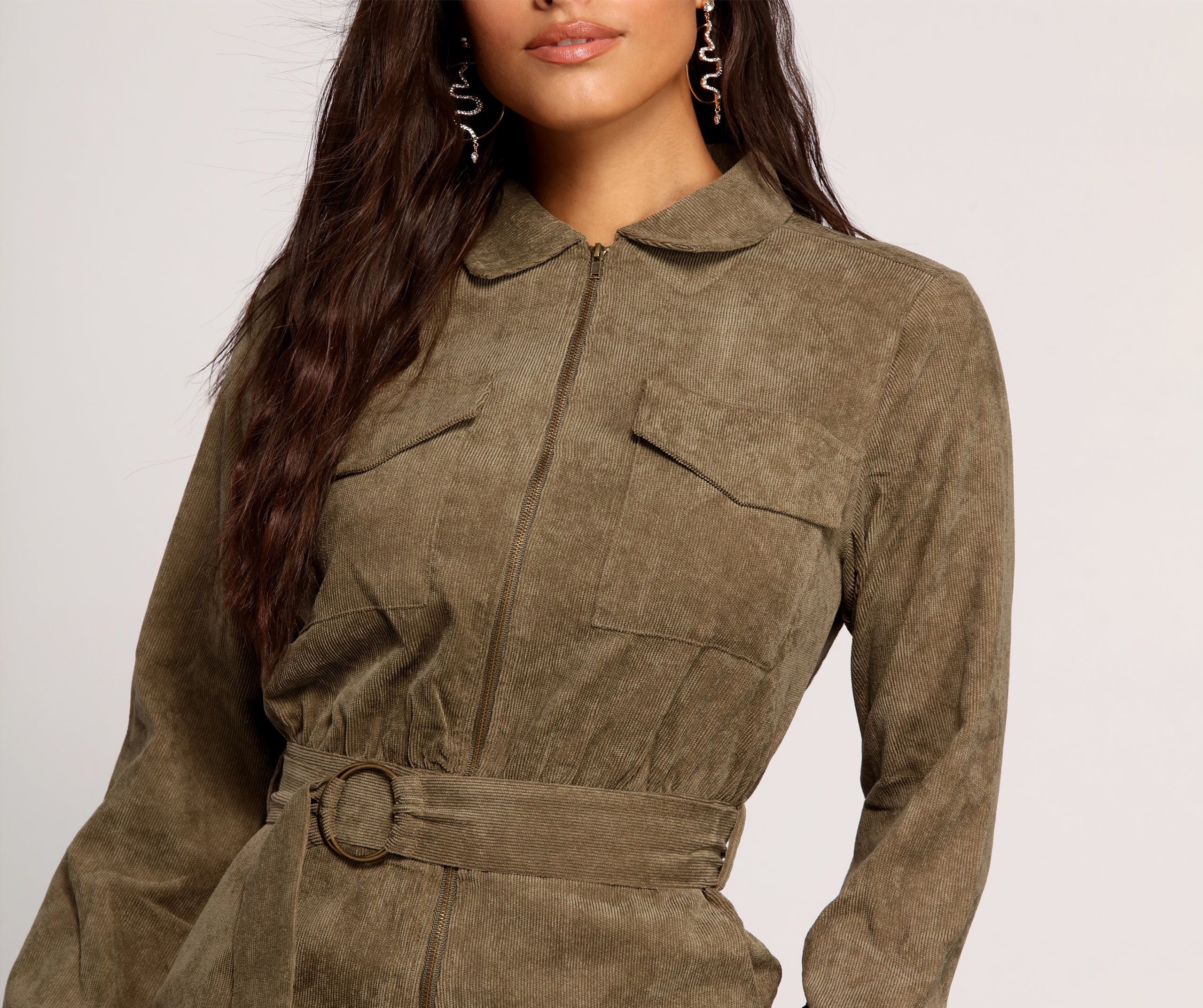 Chic Corduroy Babe Jumpsuit