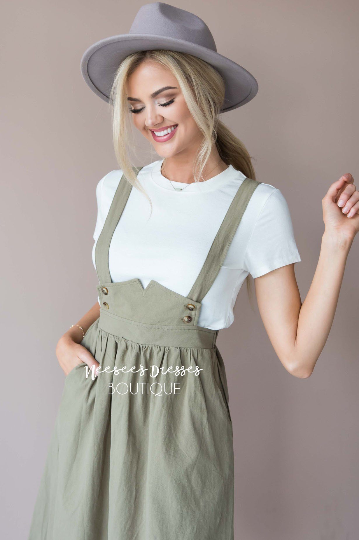 The Autumn Overall Dress