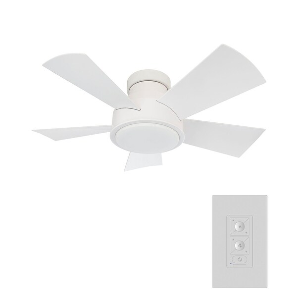 Modern Forms Vox 38'' 5 Blade Hugger Indoor / Outdoor Smart Ceiling