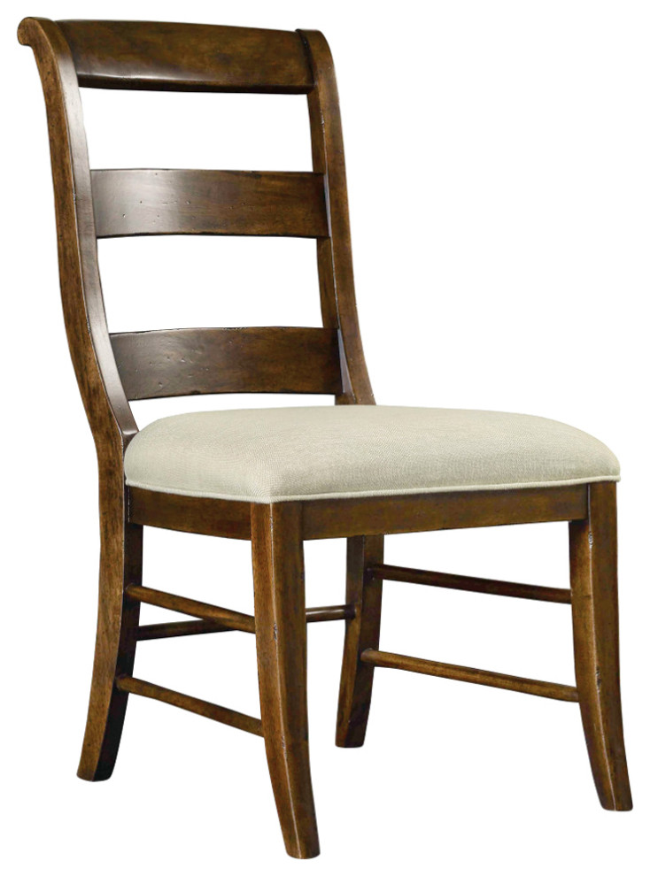 Archivist Ladderback Side Chair   Transitional   Dining Chairs   by Buildcom  Houzz