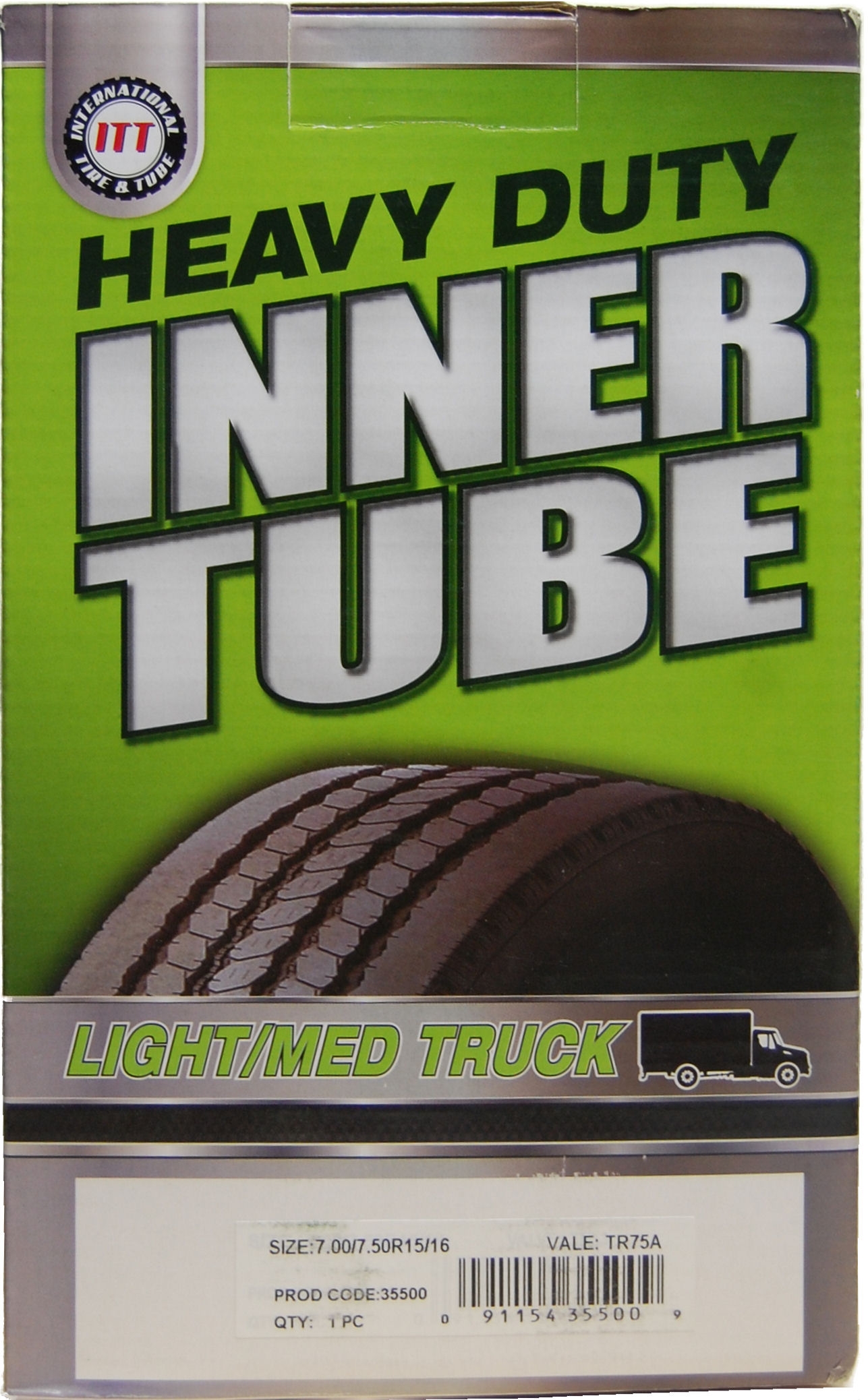 ITT 700/750R15/16 Light/Medium Truck Tire Tube