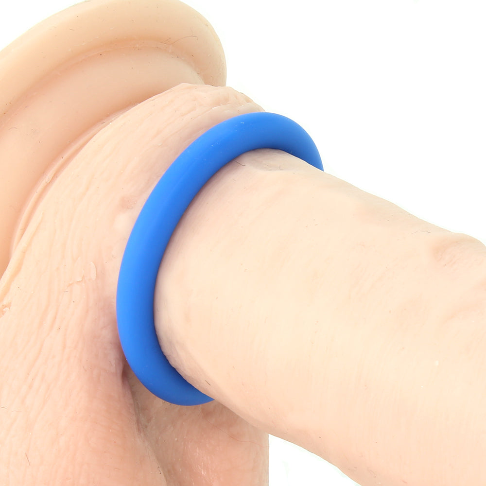 Ram Silicone Cock Rings #1 in Blue