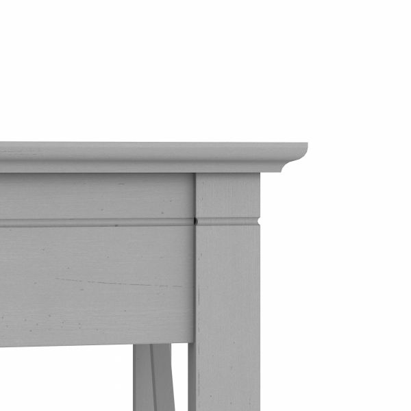 Bush Furniture Key West 48W Writing Desk with 2 Drawer Lateral File Cabinet in Cape Cod Gray