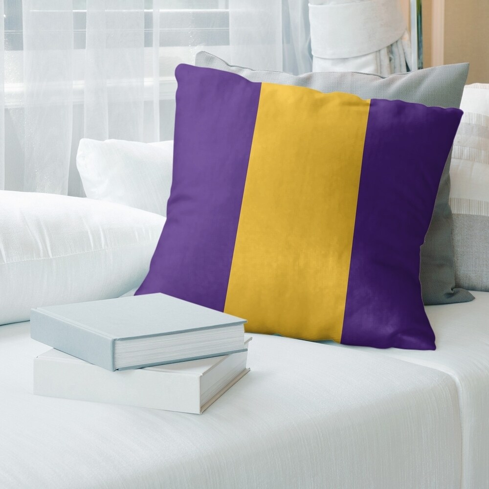 Minnesota Minnesota Football Stripes Floor Pillow   Standard