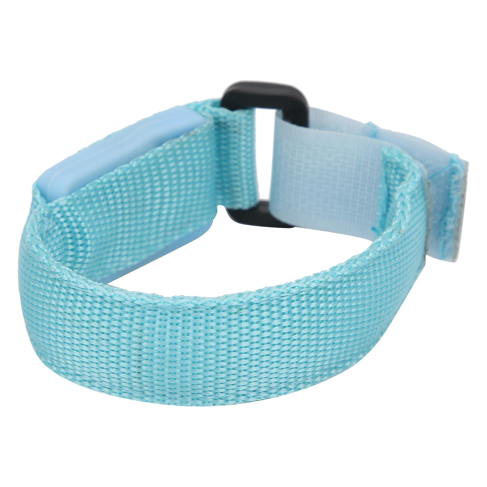 2cm Outdoor Night Running Light Armband Led Luminous Adjustable Wristband Cycling Braceletblue