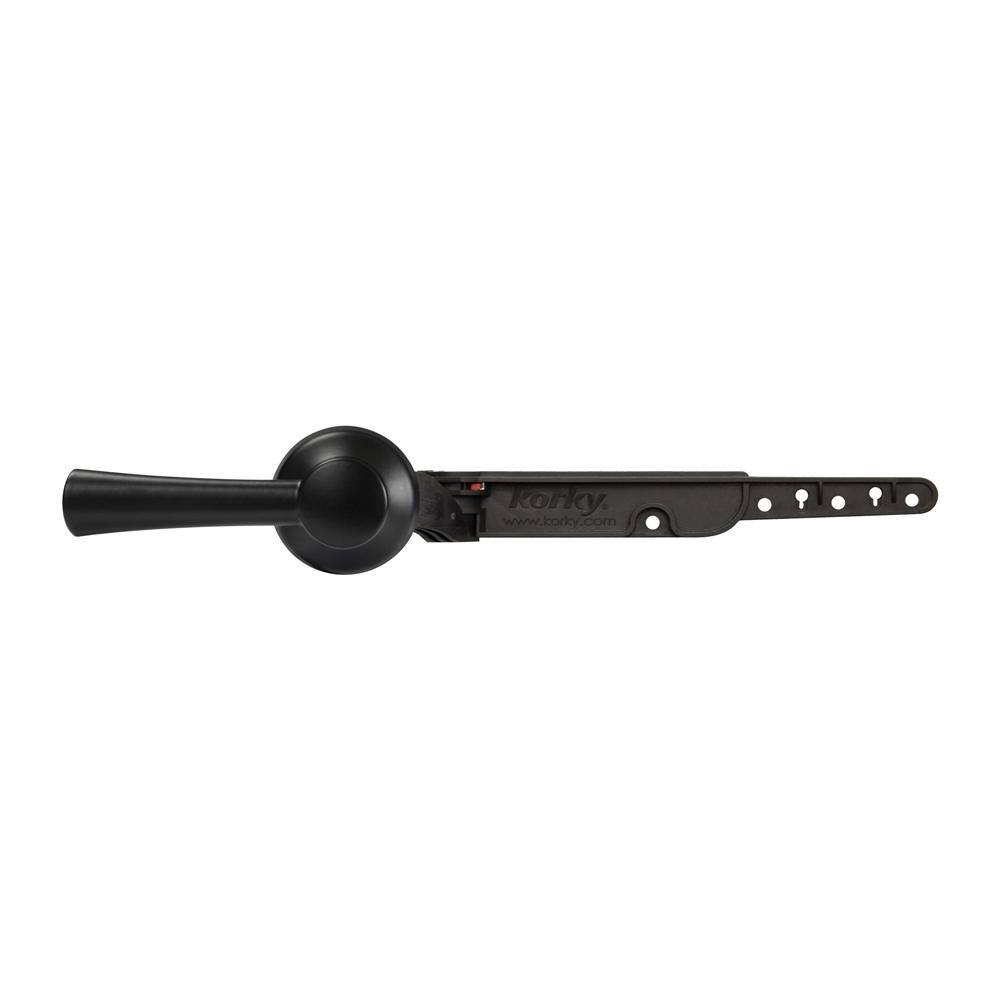 Korky StrongARM Toilet Flush Handle Simple Matte Black 6034CM