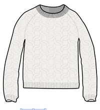 Harvest Recycled Knitted Jumper - Marshmallow