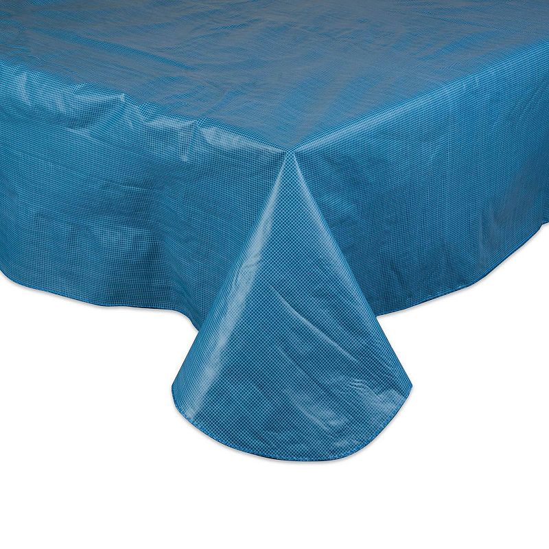 102 Solid Blue Tablecloth