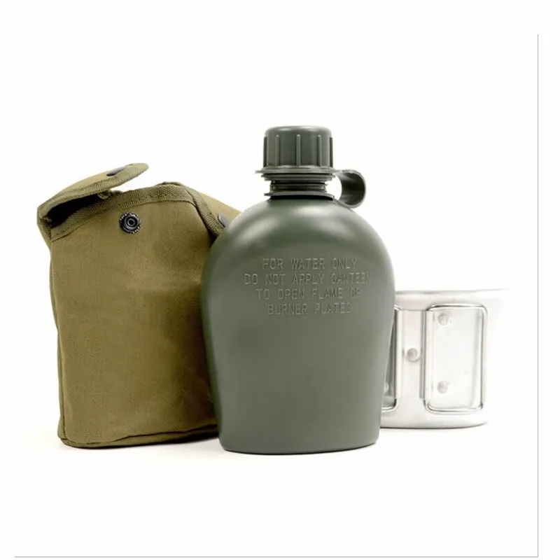 PE Tea kettle Tactical Canteen Outdoor Sport Bottle