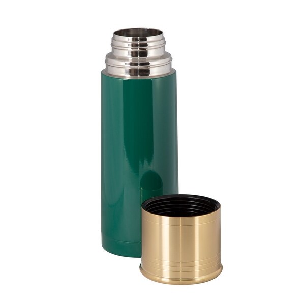 25-ounce 12-gauge Green Shotgun Shell Termal Bottle