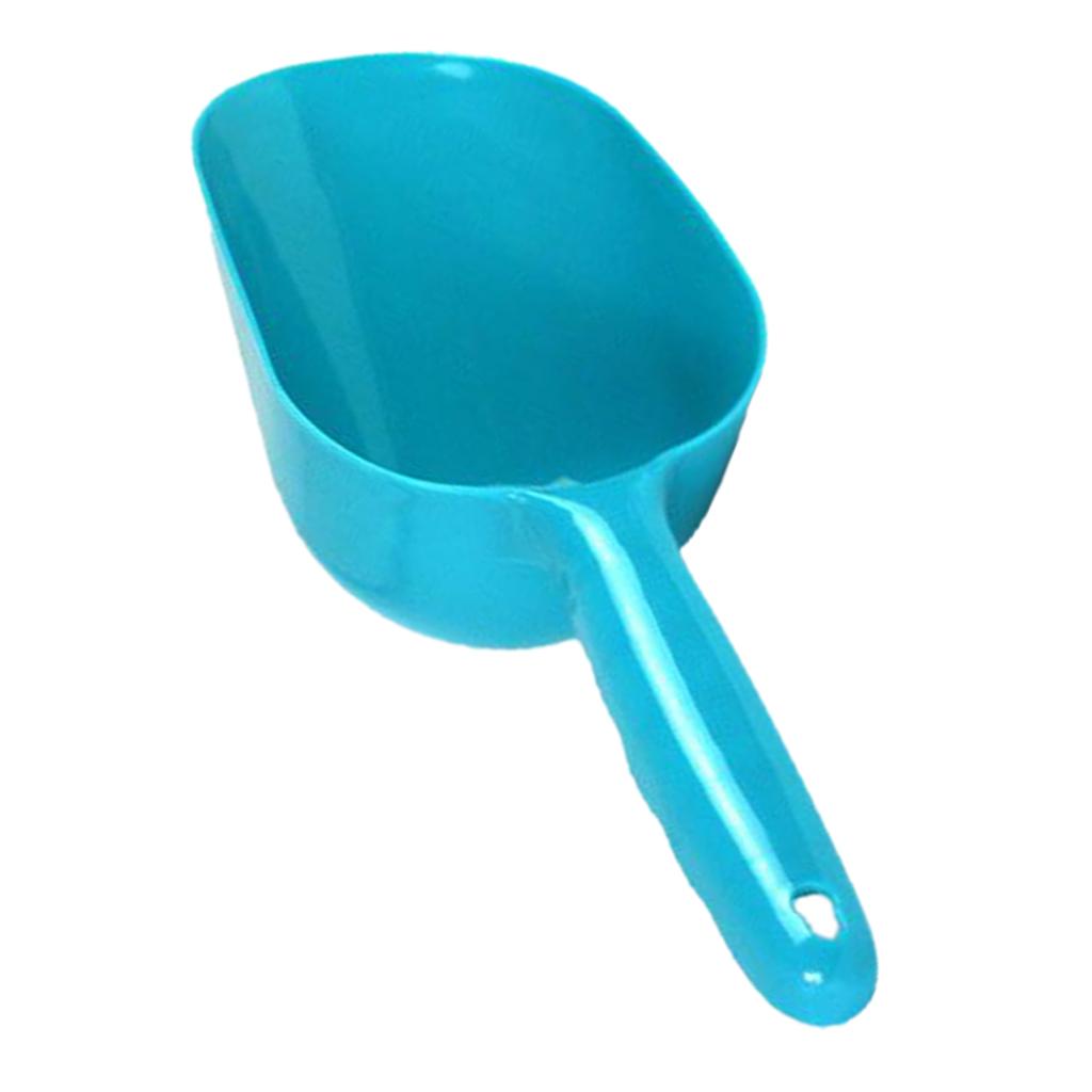 Shovel Compost Grit Dog Food Weeding Hand Garden Supplies (Blue)