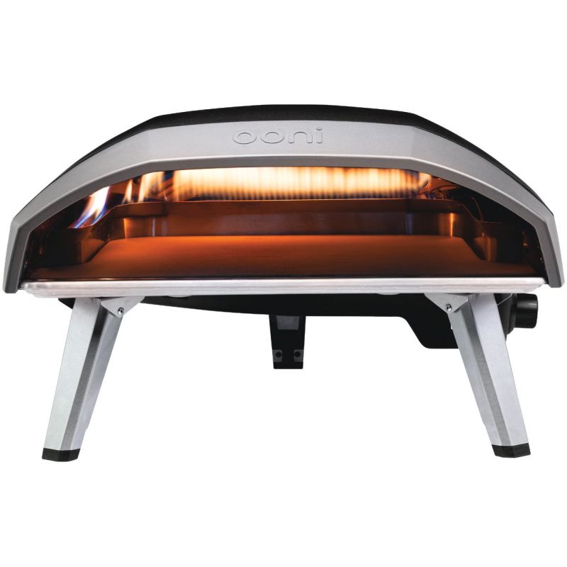 Ooni Koda 16 Gas-Powered Pizza Oven Blackamp Silver