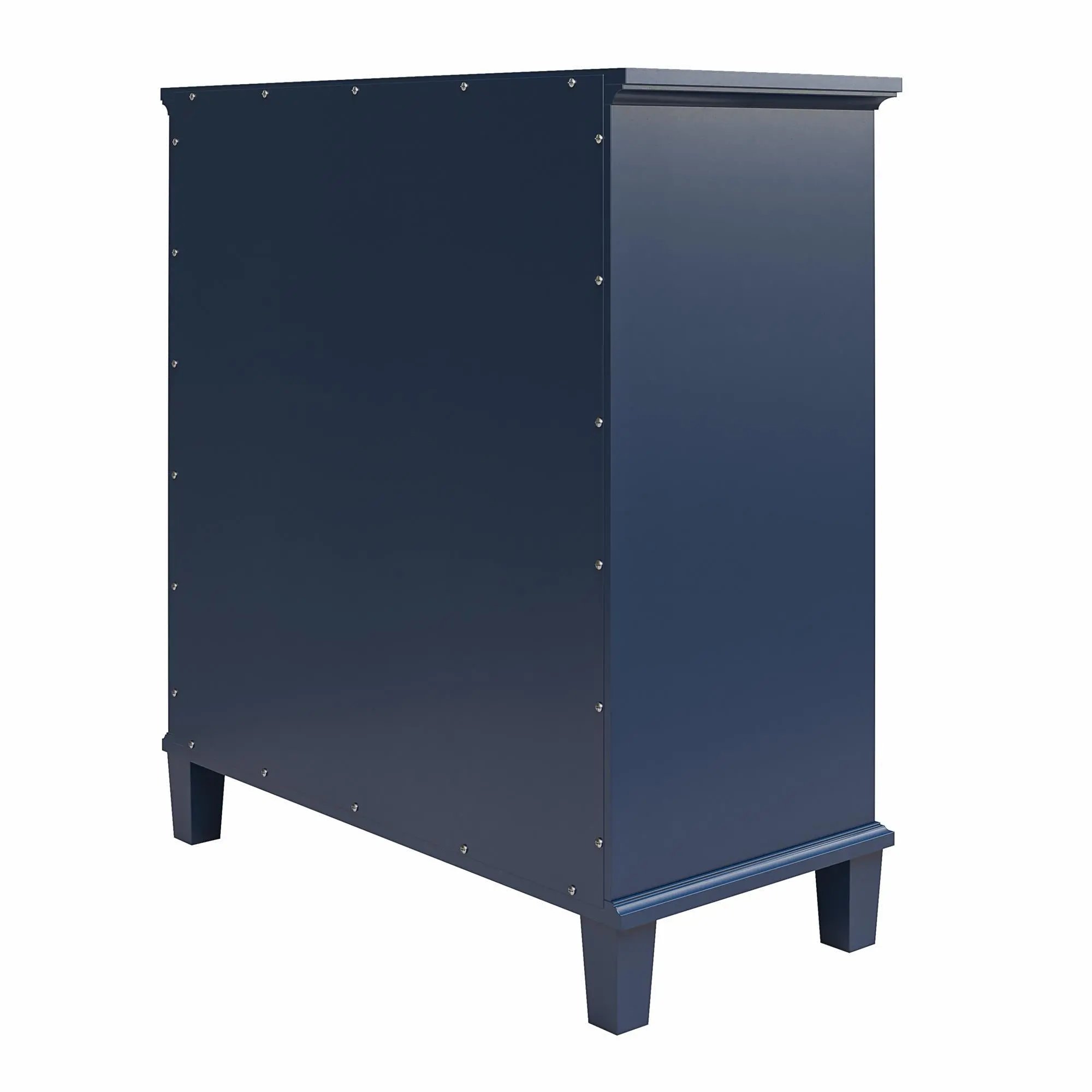 Celeste Navy Double Door Accent Cabinet