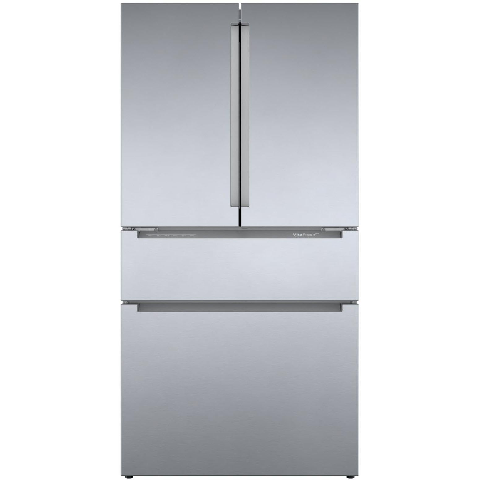 Bosch 36-inch, 21 cu.ft. Counter-Depth French 4-Door Refrigerator with VitaFreshPro™ Drawer B36CL80ENS