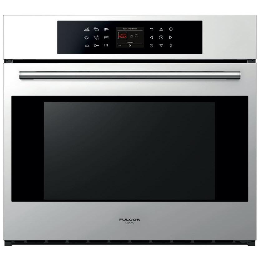 Fulgor Milano 24-inch, 2.4 cu.ft. Built-in Wall Oven with Convection Technology F7SP24S1