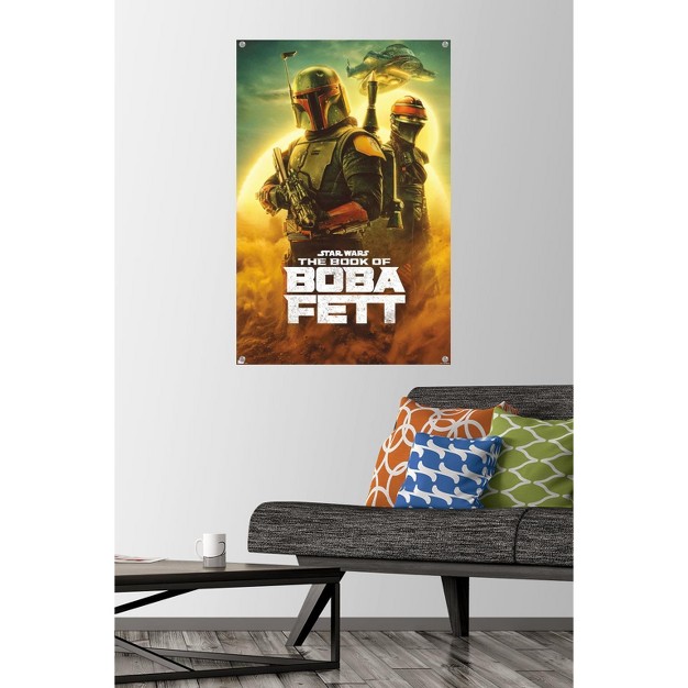 Trends International Star Wars The Book Of Boba Fett Key Art Unframed Wall Poster Prints