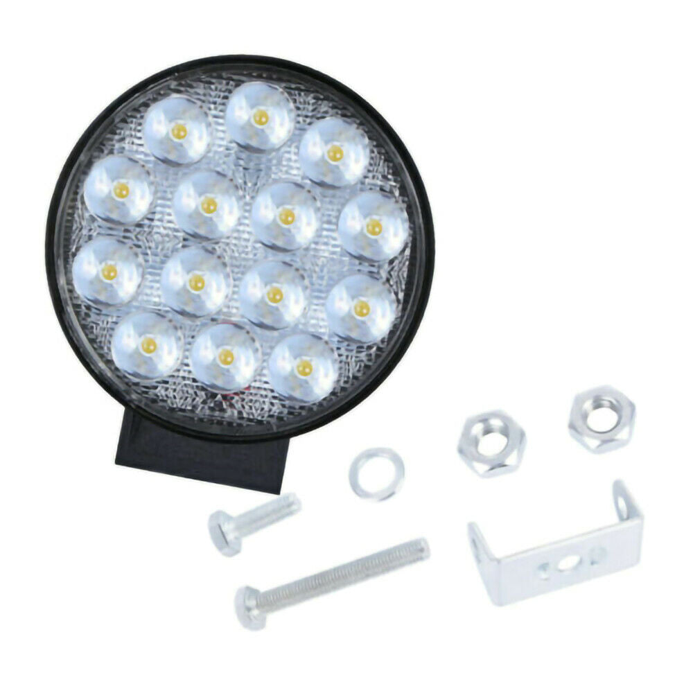 2~20PCS LED Work SPOT Lights For Truck Off Road Tractor ATV Round 84W 4inch USA