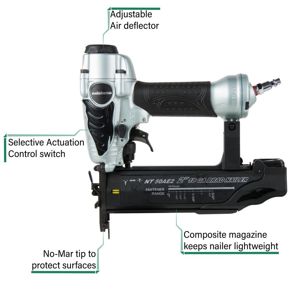 2 In. 18 Gauge Finish Nailer ;