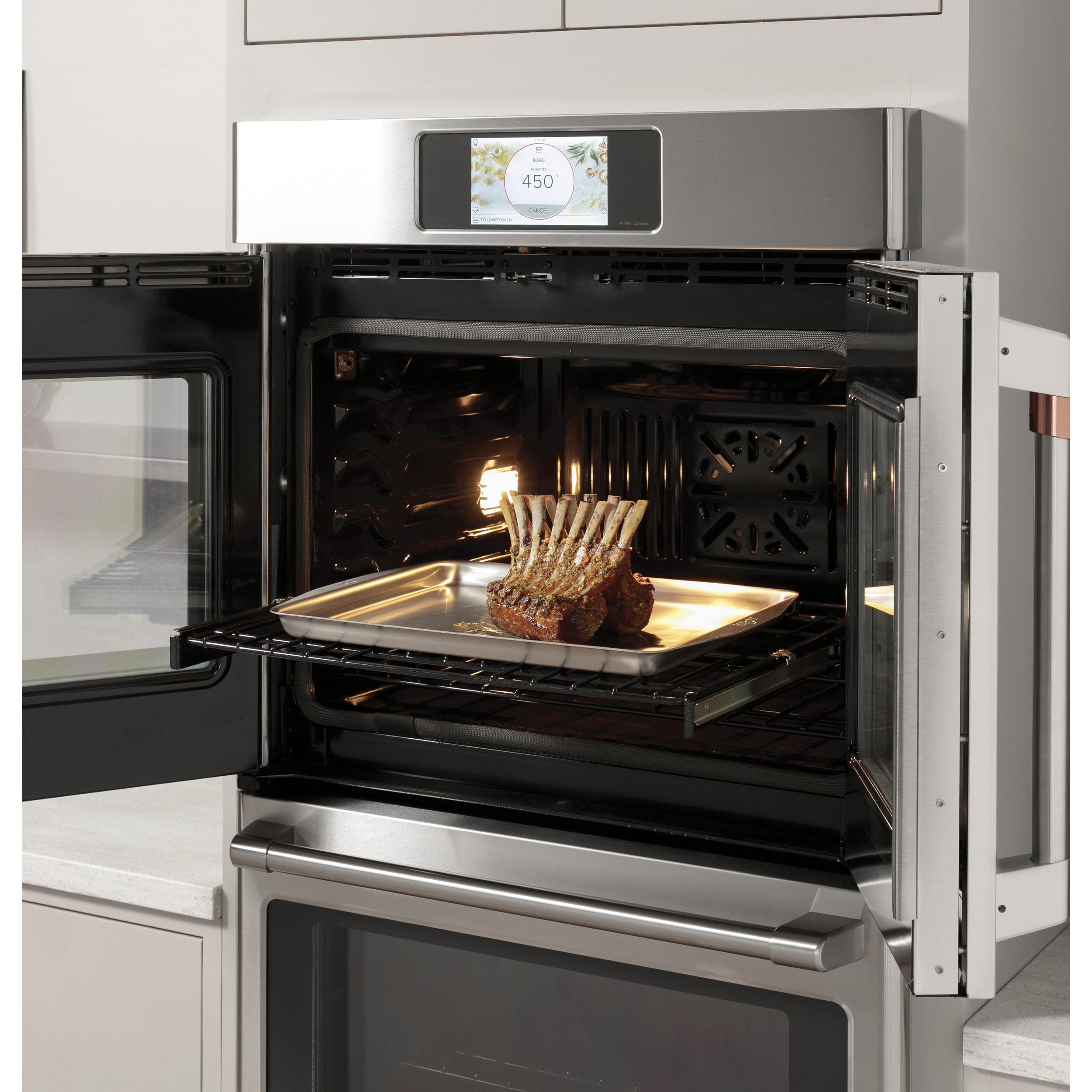 Caf¨¦ 30-inch, 10 cu. ft. Double Wall Oven with Convection CTD90FP2NS1