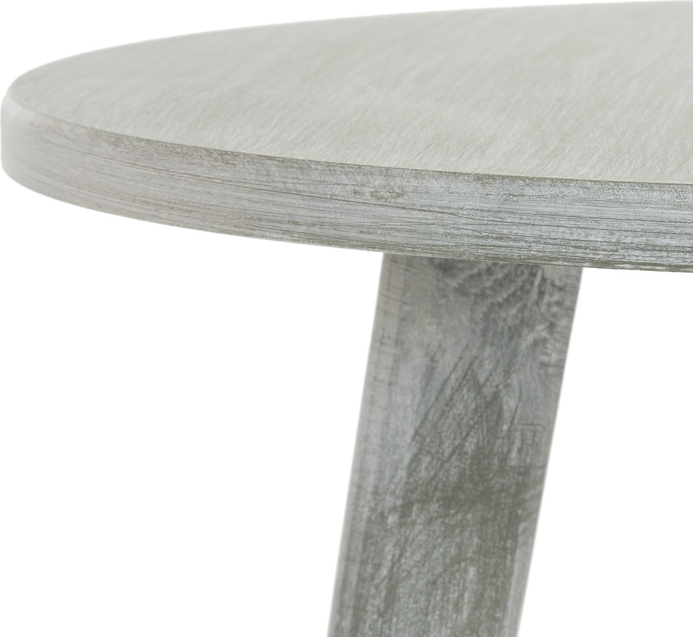 Safavieh Orion Round Accent Table   Midcentury   Side Tables And End Tables   by HedgeApple  Houzz