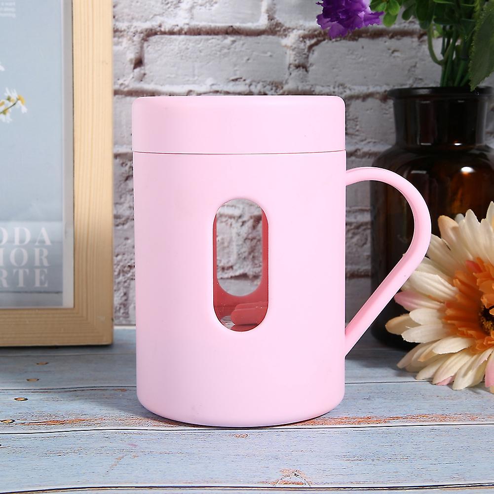 Automatic Stirring Cup Temperature Difference Portable Cooling Mixing Magnetic Coffee Mugpink