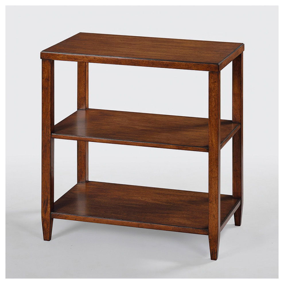 Classic Three Tier Side Table   Transitional   Side Tables And End Tables   by English Georgian America  Houzz