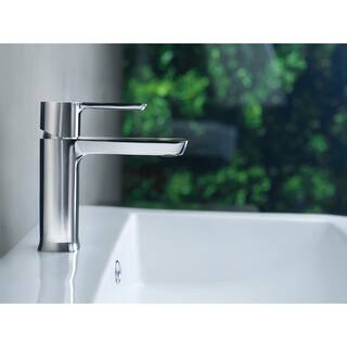 Delta Modern Single-Handle Single Hole Project-Pack Bathroom Faucet with Metal Pop-Up in Chrome 581LF-MPU-PP