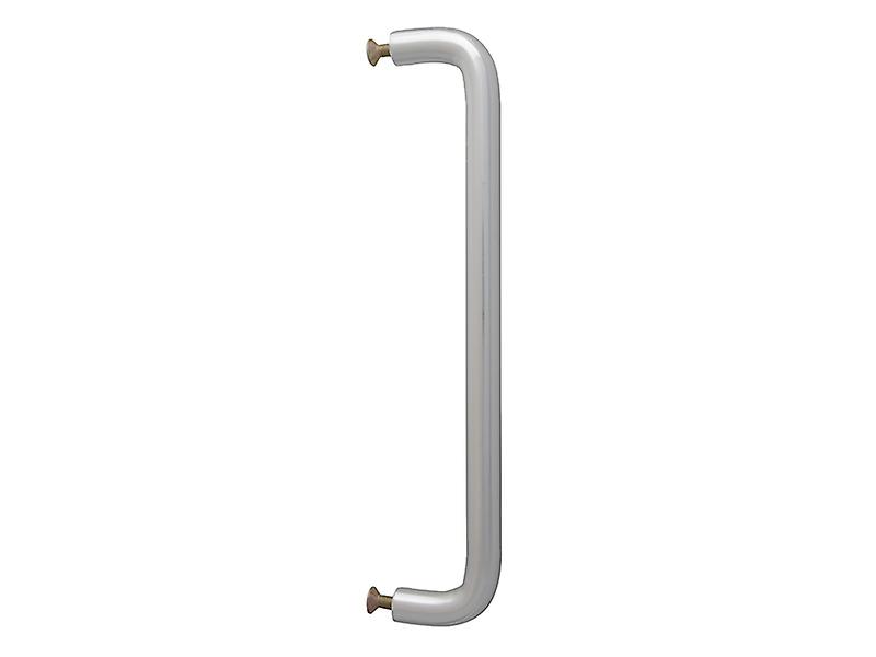 Forge Pull Handle - D - Aluminium Bar 300mm (12in) FGEHPULLAL12