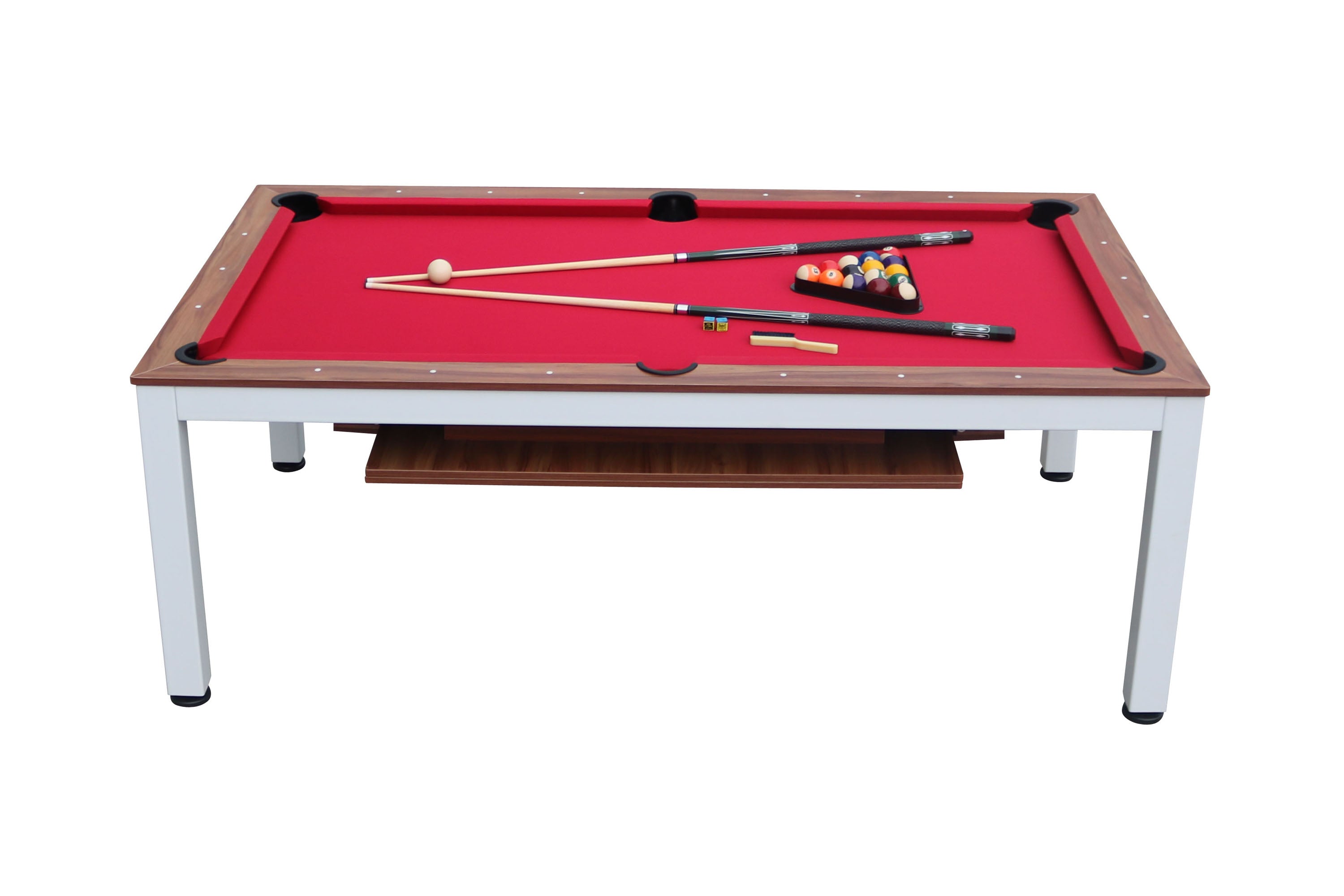 Playcraft Glacier 7 Ft. Pool Table with Dining Top