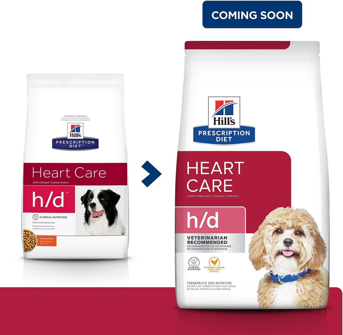 Hill's Prescription Diet h/d Heart Care Chicken Flavor Dry Dog Food