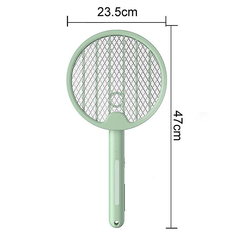 2-in-1 Foldable Mosquito Racket Electric Mosquito Killer Lamp Usb Rechargeable Mosquito Swatter Bug Zapper Matamoscas Electrico