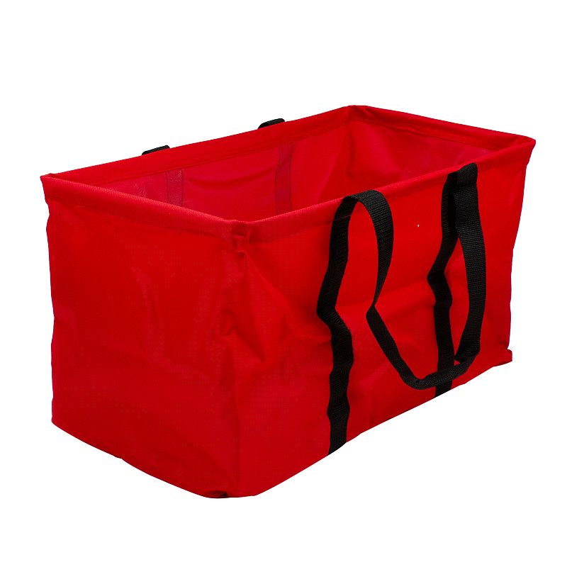 22 Red Collapsible Multi-Purpose Christmas Storage Bag with Carrying Handles