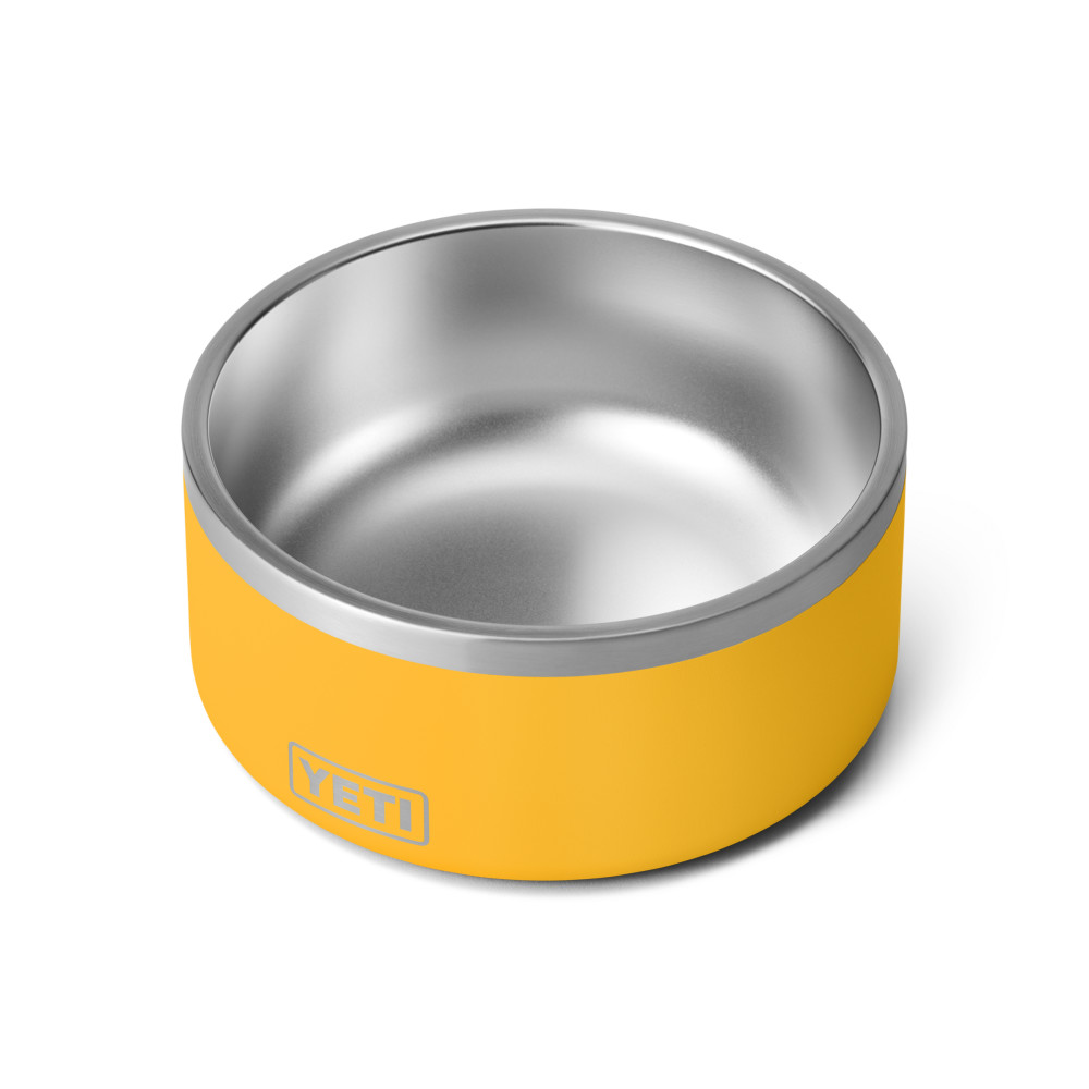 Yeti Boomer 8 Four Cup Dog Bowl Alpine Yellow