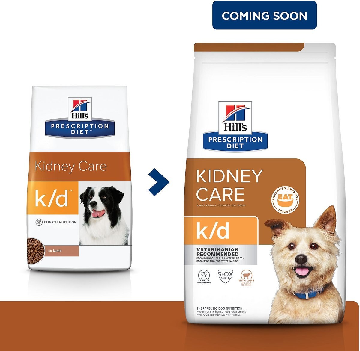 Hill's Prescription Diet k/d Kidney Care with Lamb Dry Dog Food