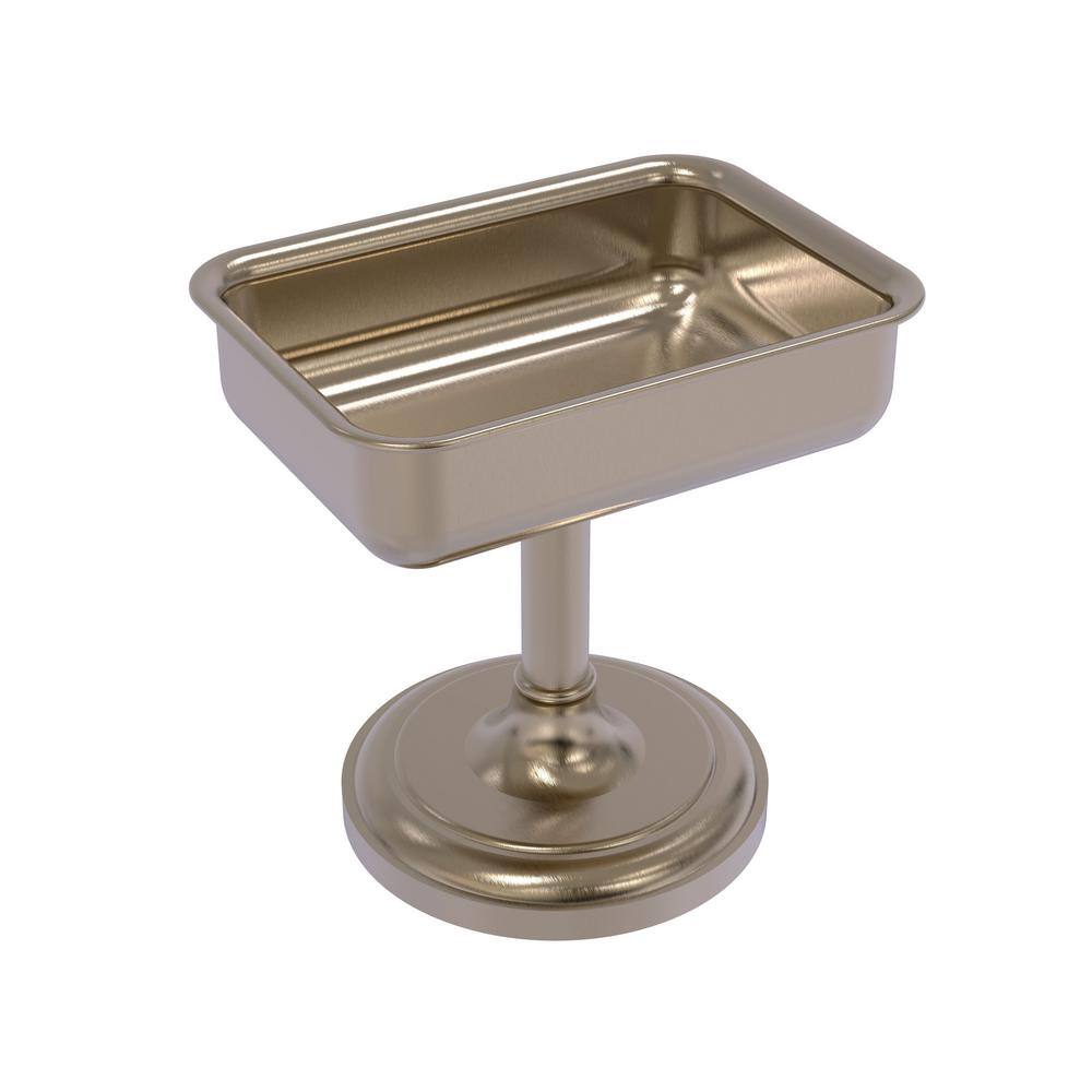 Allied Brass Vanity Top Soap Dish in Antique Pewter S-56-PEW