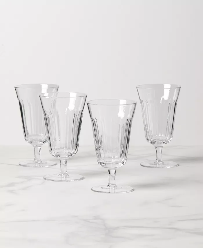 Lenox French Perle Tall Stem Glasses Set 4 Piece