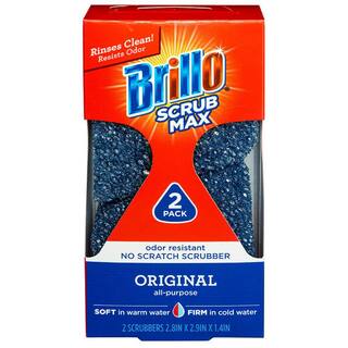 Brillo Scrub Max All-Purpose Sponge (2-Count Case of 6) 24826