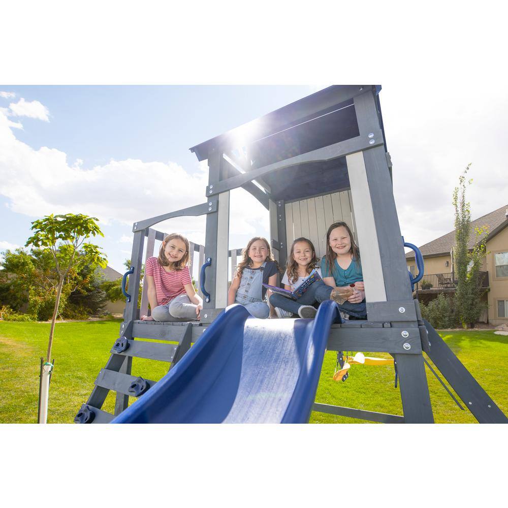 SPORTSPOWER Brookside Wooden Swing Set WP-652