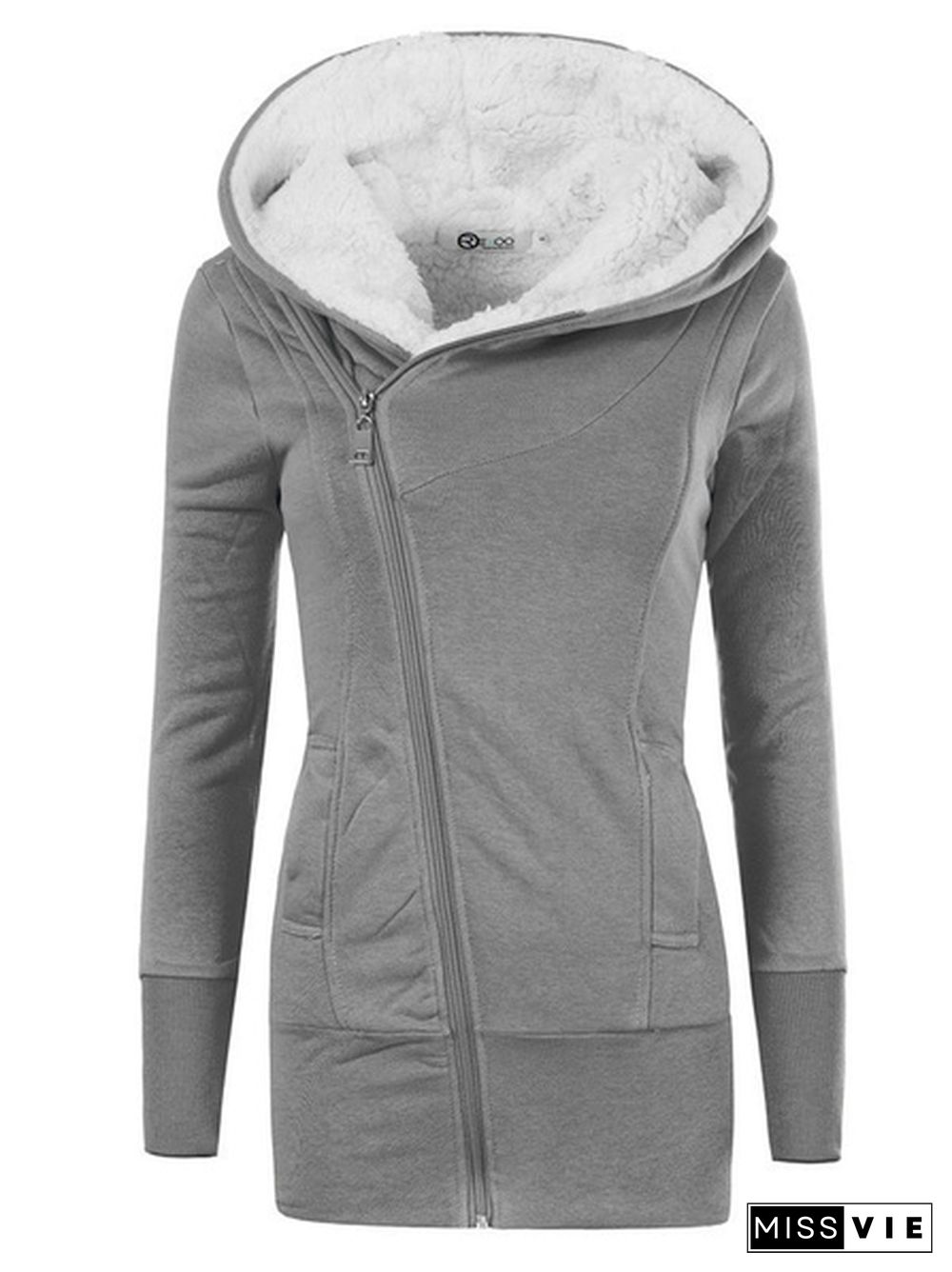 Womens Cotton Sport Hoody Hoodie Sweater Lady's Hooded Pullover Sweatshirt Jumper Coat Jacket