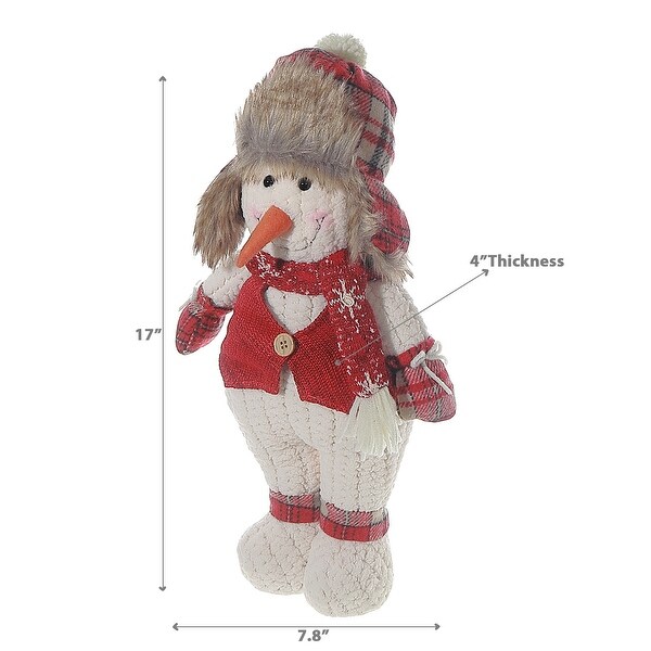 Snowman Plush Stander