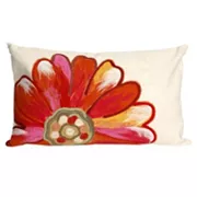 Trans Ocean Imports Liora Manne Daisy Indoor Outdoor Throw Pillow