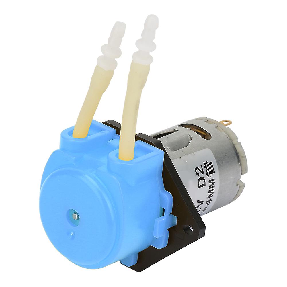 Dc12v Blue Micro Water Liquid Peristaltic Pump For Aquarium Lab Analytical 2*4mm