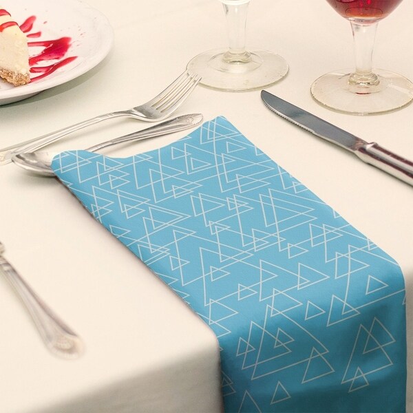 Scattered Triangles Napkin