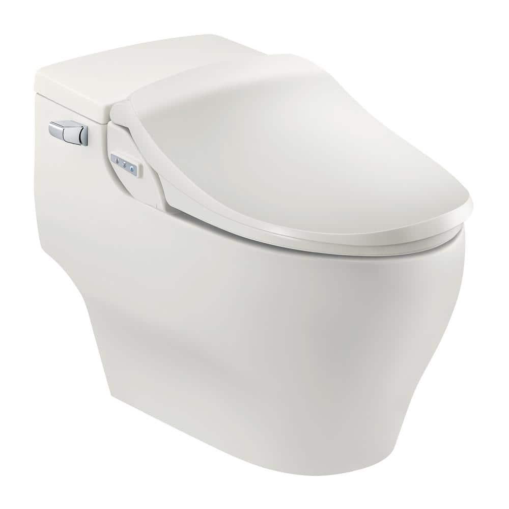 Alpha Bidet iX Hybrid Electric Bidet Seat for Elongated Toilets in White